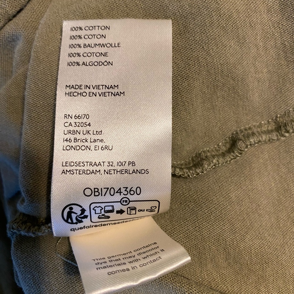 We The Free Sage Green Boho Blouse - Picture 9 of 10